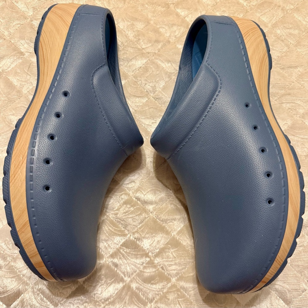 Dansko Blue Kane Eva Clogs with Natural Sole Size 42 - Picture 6 of 10